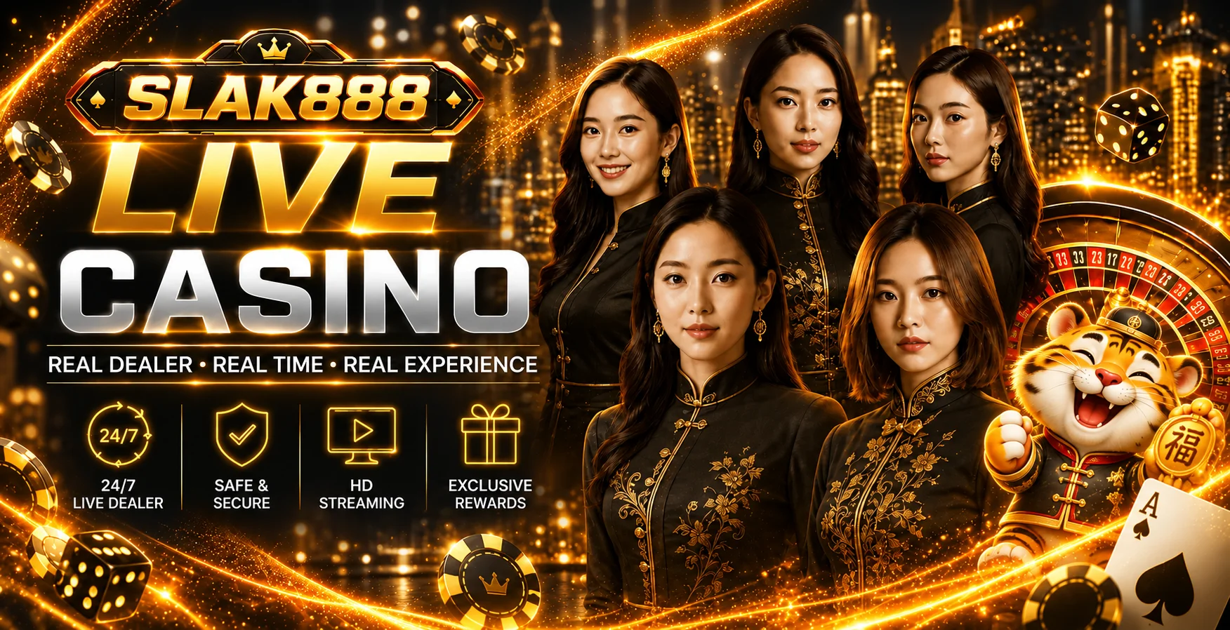 slak888 คาสิโนสดพร้อมข้อมูลฟีเจอร์และความปลอดภัย